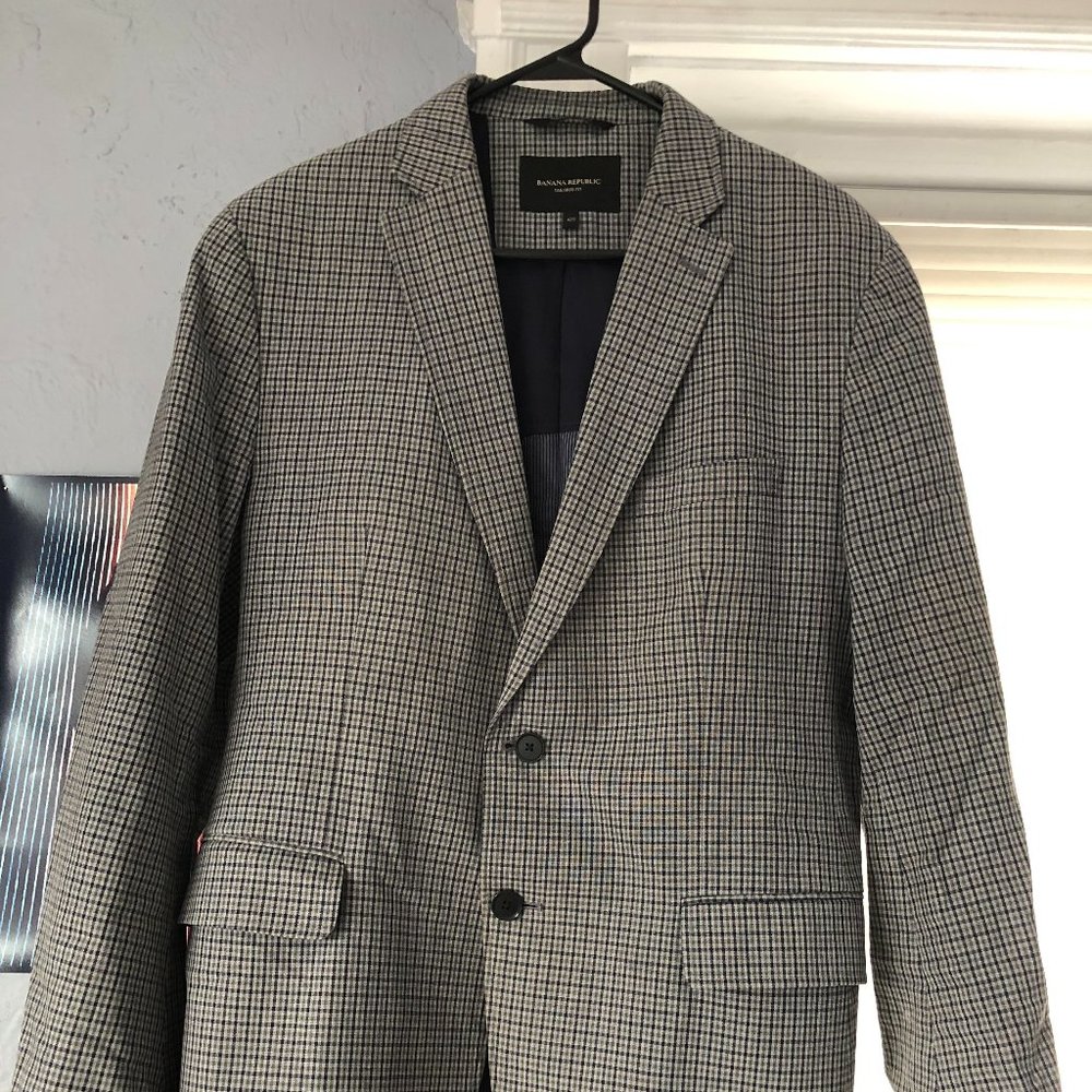 Men's 42S Banana Republic Gray Sports Jacket